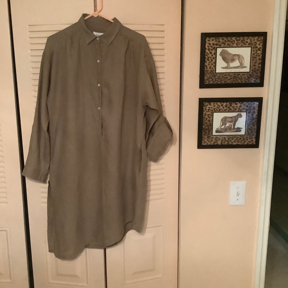 Tunic- 100% linen - Neiman Marcus